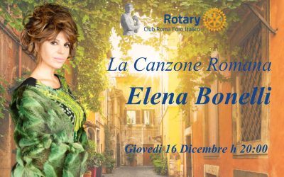 La Canzone Romana interpretate dalla cantante attrice Elena Bonelli
