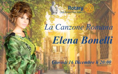 La Canzone Romana interpretate dalla cantante attrice Elena Bonelli